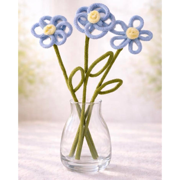 Knitted Single Wire Flower